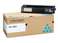 Original TK-150C Kyocera Cyan Toner Cartridge